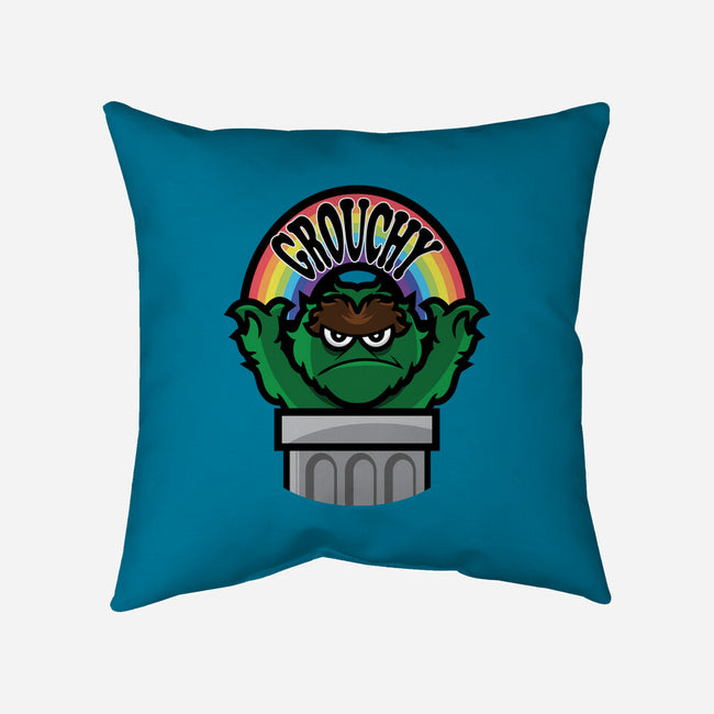 Grouchy-None-Non-Removable Cover w Insert-Throw Pillow-jrberger