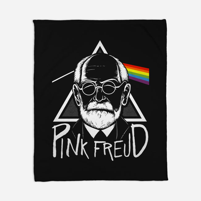 Pink Freud-None-Fleece-Blanket-Umberto Vicente