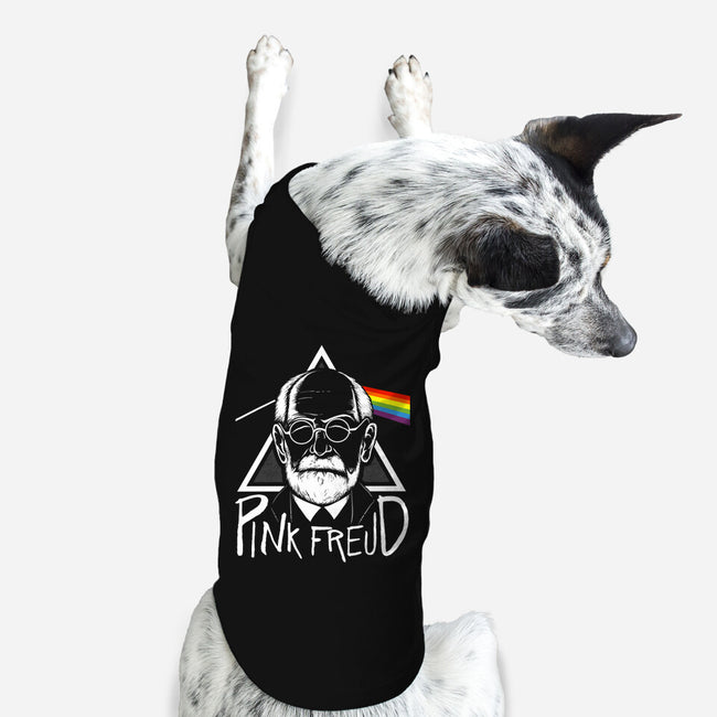 Pink Freud-Dog-Basic-Pet Tank-Umberto Vicente