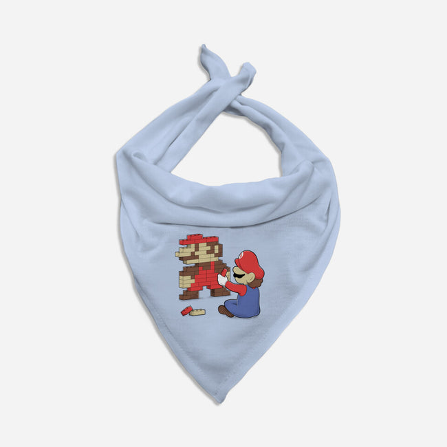 Nostalgic Gamer-Dog-Bandana-Pet Collar-Umberto Vicente