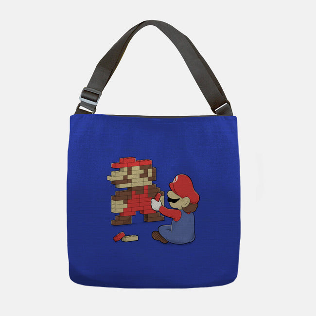 Nostalgic Gamer-None-Adjustable Tote-Bag-Umberto Vicente