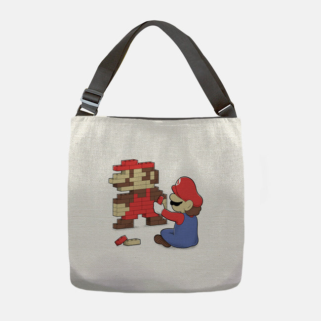 Nostalgic Gamer-None-Adjustable Tote-Bag-Umberto Vicente