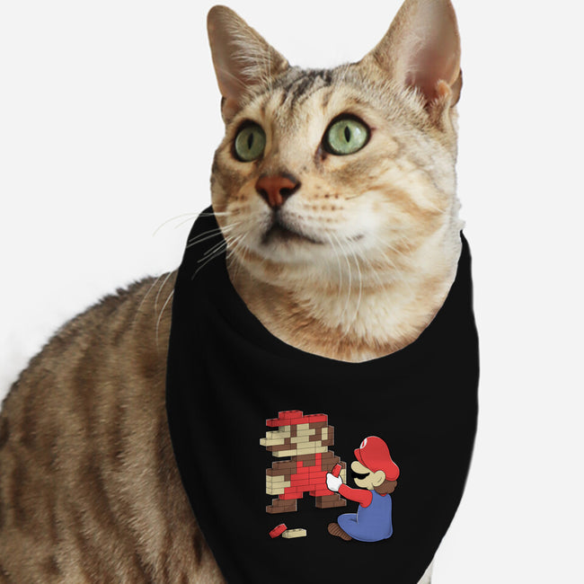 Nostalgic Gamer-Cat-Bandana-Pet Collar-Umberto Vicente