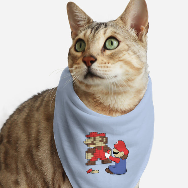 Nostalgic Gamer-Cat-Bandana-Pet Collar-Umberto Vicente