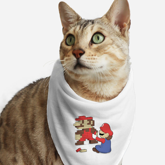 Nostalgic Gamer-Cat-Bandana-Pet Collar-Umberto Vicente