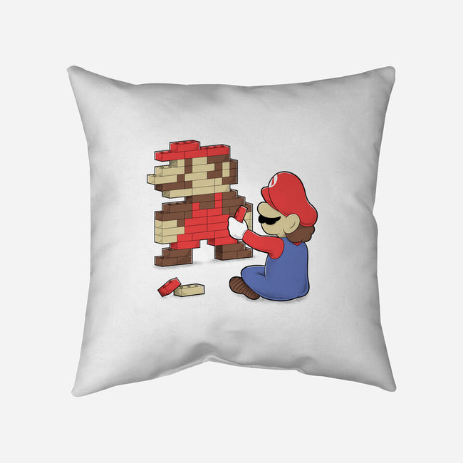 Nostalgic Gamer-None-Non-Removable Cover w Insert-Throw Pillow-Umberto Vicente