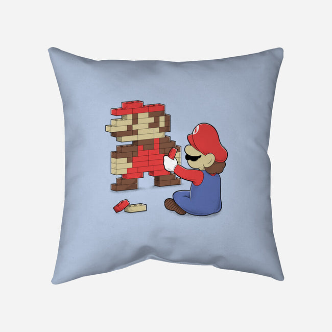 Nostalgic Gamer-None-Removable Cover w Insert-Throw Pillow-Umberto Vicente