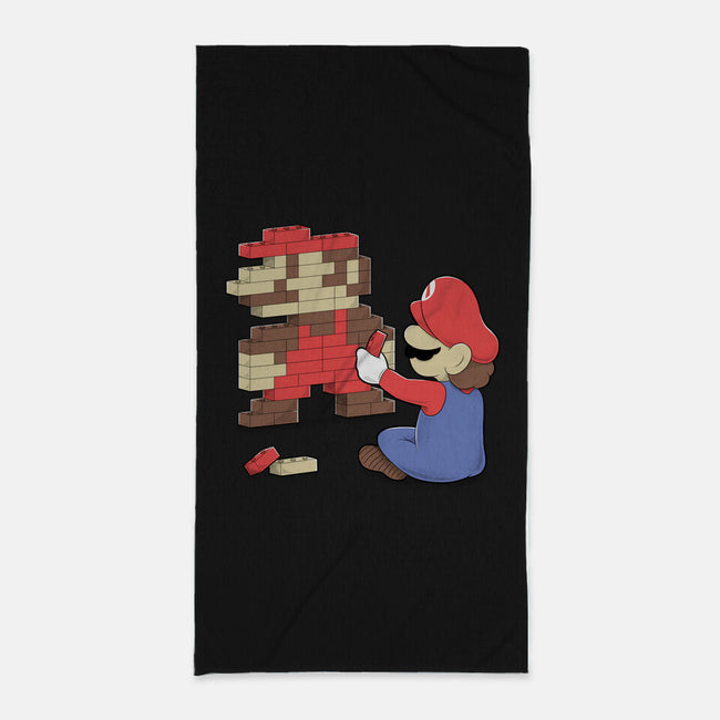 Nostalgic Gamer-None-Beach-Towel-Umberto Vicente