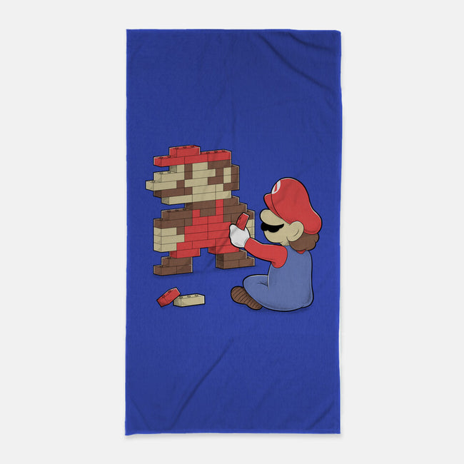 Nostalgic Gamer-None-Beach-Towel-Umberto Vicente