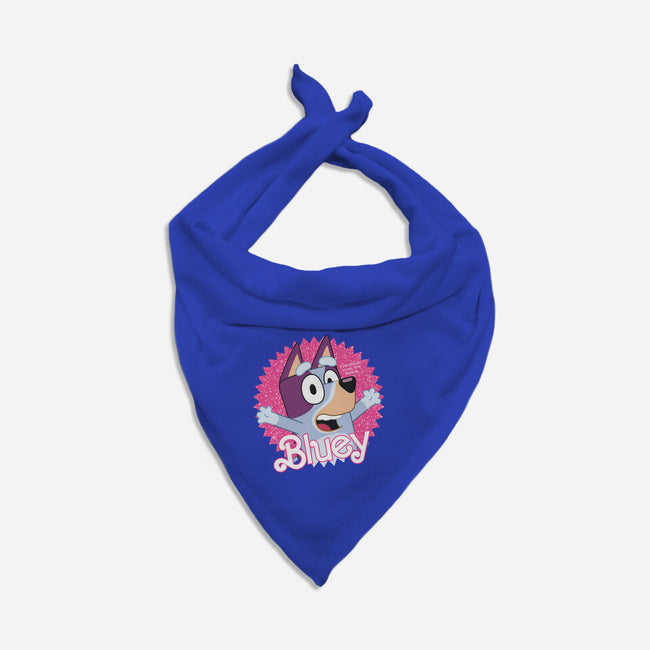 Bluey Barbie-Dog-Bandana-Pet Collar-danielmorris1993