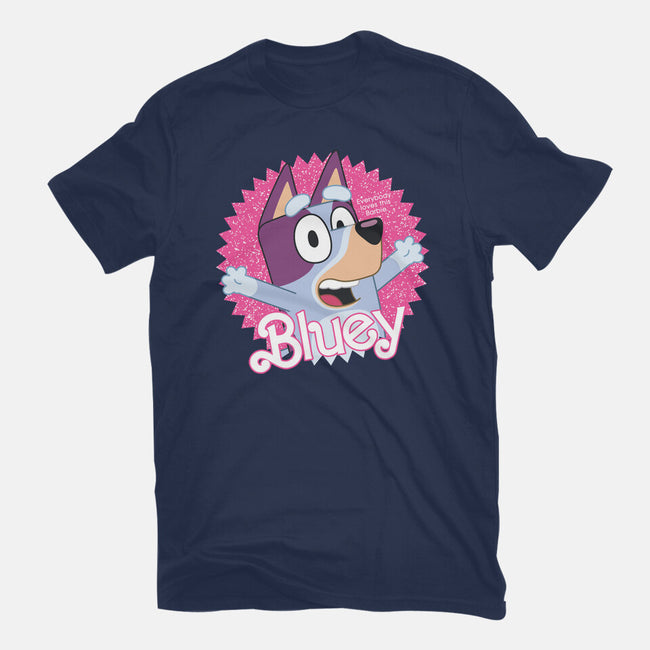 Bluey Barbie-Womens-Fitted-Tee-danielmorris1993