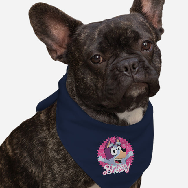 Bluey Barbie-Dog-Bandana-Pet Collar-danielmorris1993