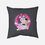 Bluey Barbie-None-Non-Removable Cover w Insert-Throw Pillow-danielmorris1993