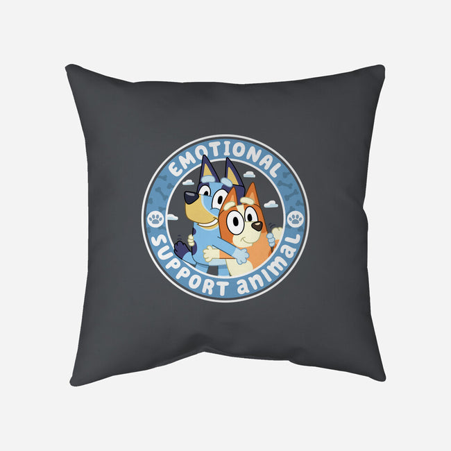 Emotional Support Animals-None-Non-Removable Cover w Insert-Throw Pillow-rocketman_art