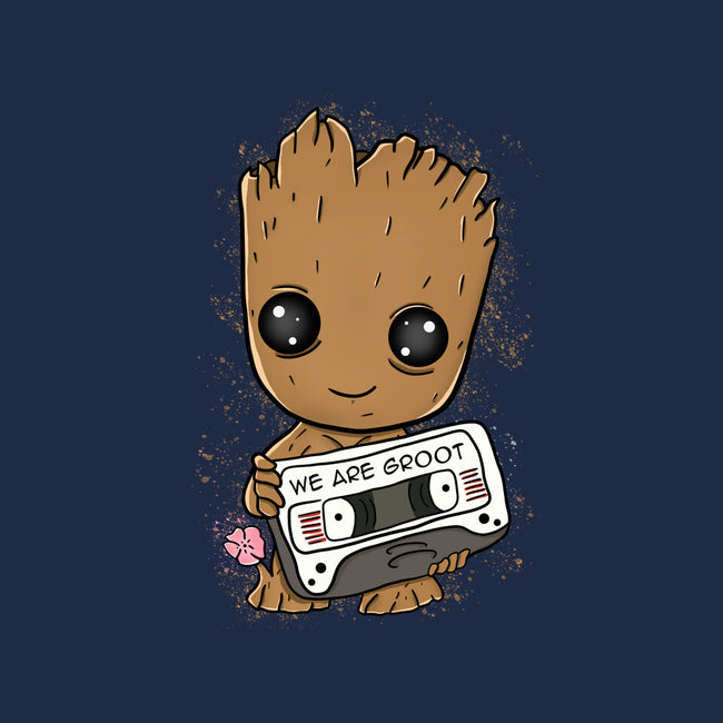 Cute We Are Groot-None-Non-Removable Cover w Insert-Throw Pillow-MaxoArt