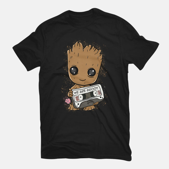 Cute We Are Groot-Unisex-Basic-Tee-MaxoArt