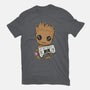 Cute We Are Groot-Womens-Fitted-Tee-MaxoArt