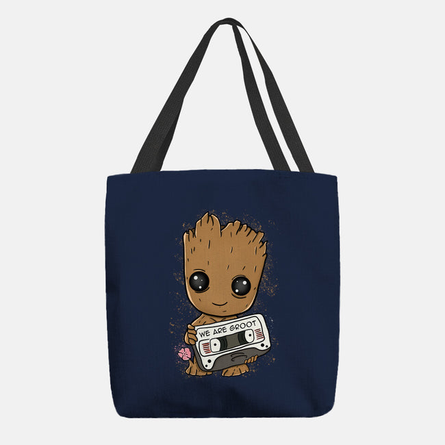 Cute We Are Groot-None-Basic Tote-Bag-MaxoArt