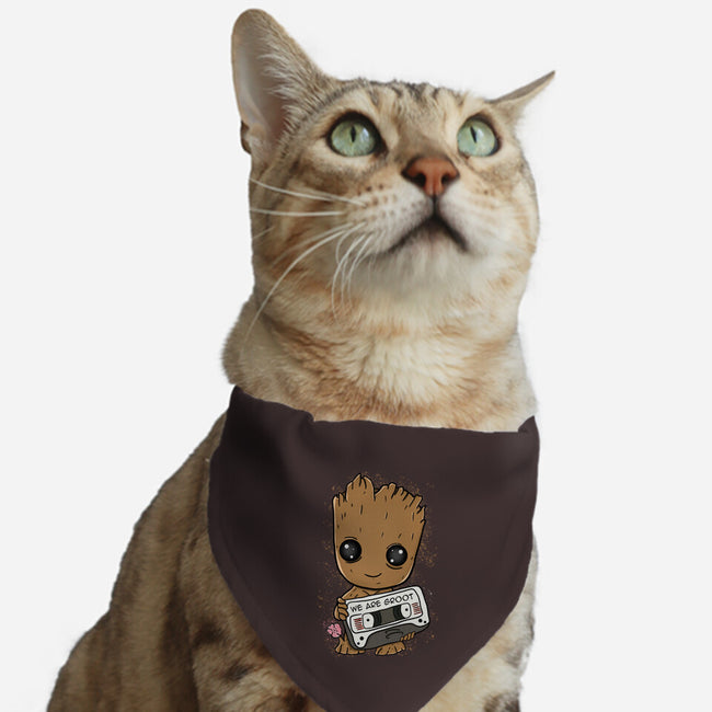 Cute We Are Groot-Cat-Adjustable-Pet Collar-MaxoArt