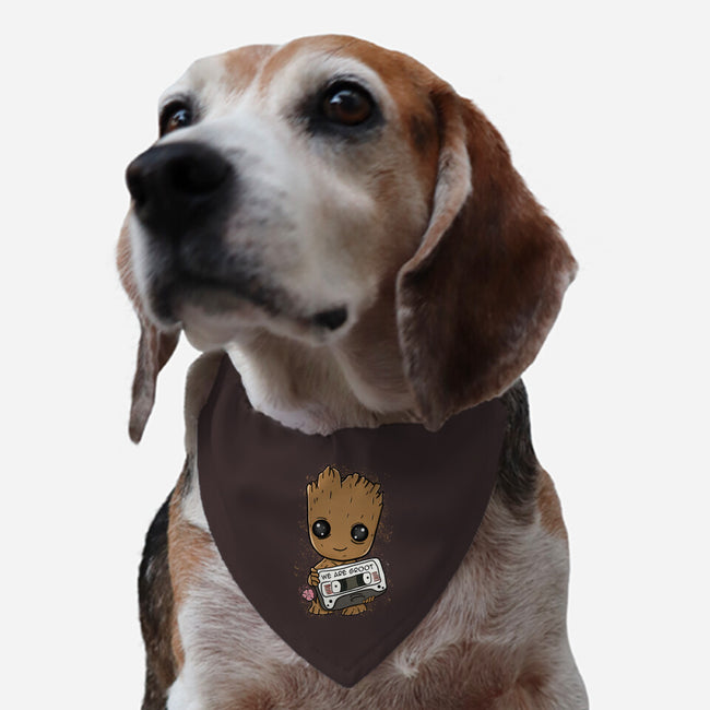 Cute We Are Groot-Dog-Adjustable-Pet Collar-MaxoArt