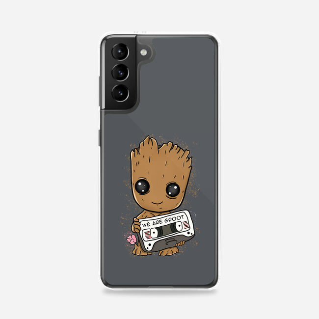 Cute We Are Groot-Samsung-Snap-Phone Case-MaxoArt
