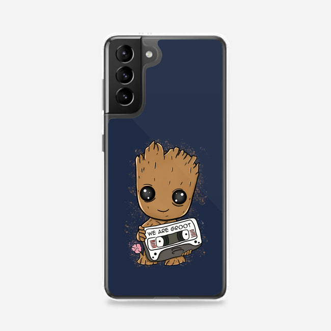 Cute We Are Groot-Samsung-Snap-Phone Case-MaxoArt