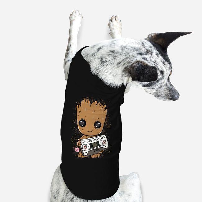 Cute We Are Groot-Dog-Basic-Pet Tank-MaxoArt