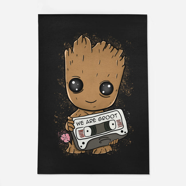 Cute We Are Groot-None-Indoor-Rug-MaxoArt