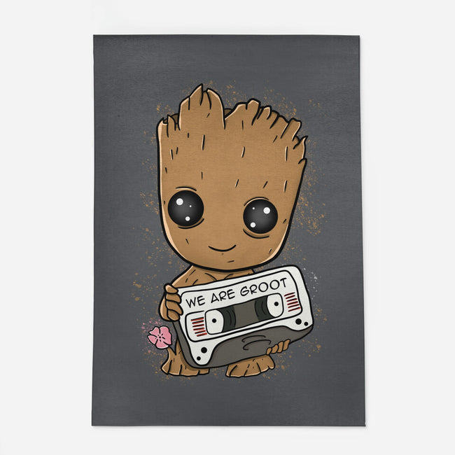 Cute We Are Groot-None-Indoor-Rug-MaxoArt