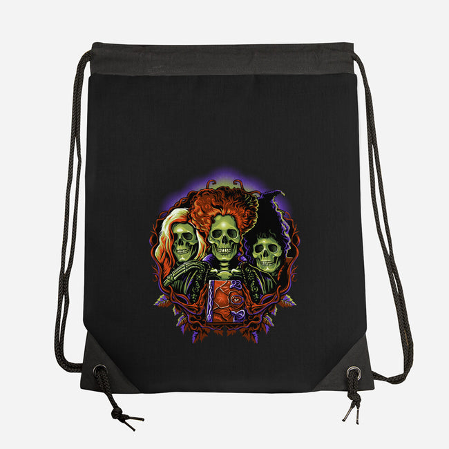 Twist The Bones-None-Drawstring-Bag-daobiwan