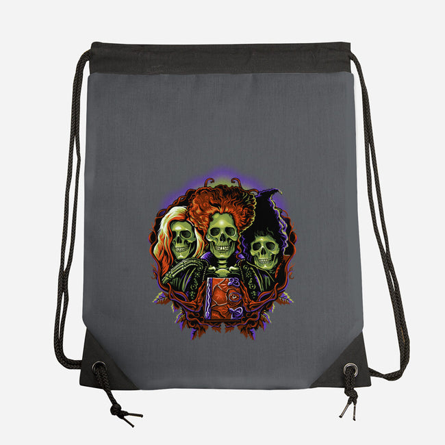 Twist The Bones-None-Drawstring-Bag-daobiwan