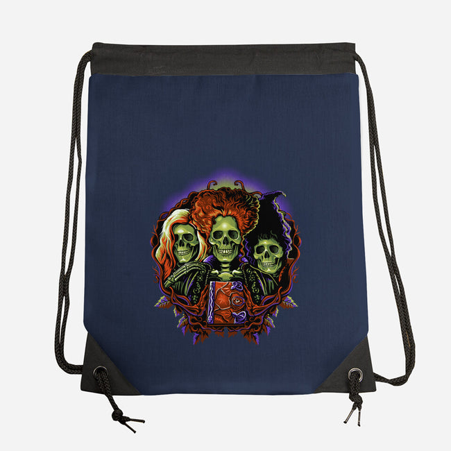 Twist The Bones-None-Drawstring-Bag-daobiwan