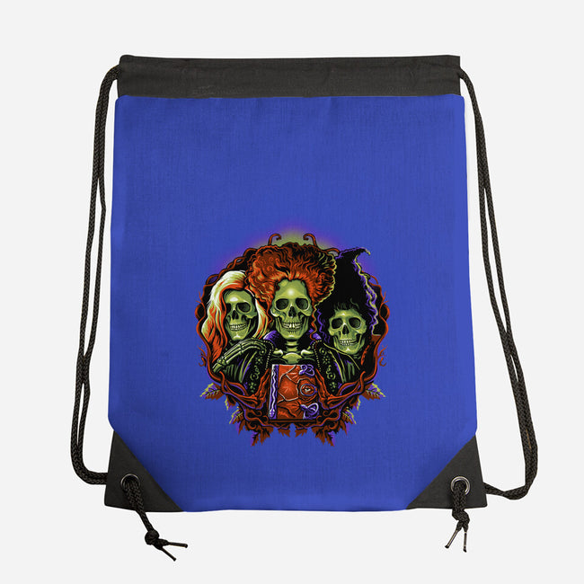 Twist The Bones-None-Drawstring-Bag-daobiwan