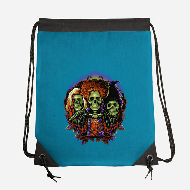 Twist The Bones-None-Drawstring-Bag-daobiwan