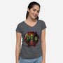 Twist The Bones-Womens-V-Neck-Tee-daobiwan