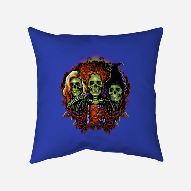 Twist The Bones-None-Non-Removable Cover w Insert-Throw Pillow-daobiwan