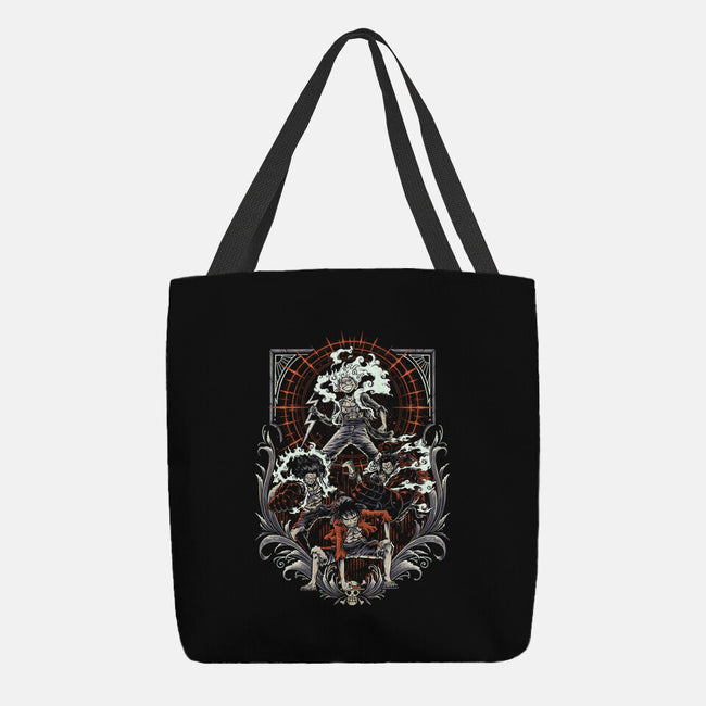 Gear 5 Transformation-None-Basic Tote-Bag-Imu Studio