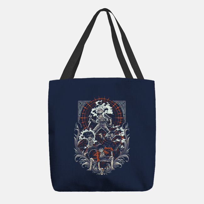 Gear 5 Transformation-None-Basic Tote-Bag-Imu Studio