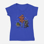 Which Is The Way-Womens-V-Neck-Tee-erion_designs