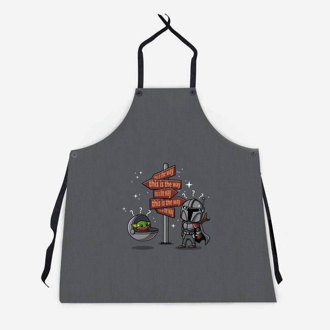 Which Is The Way-Unisex-Kitchen-Apron-erion_designs