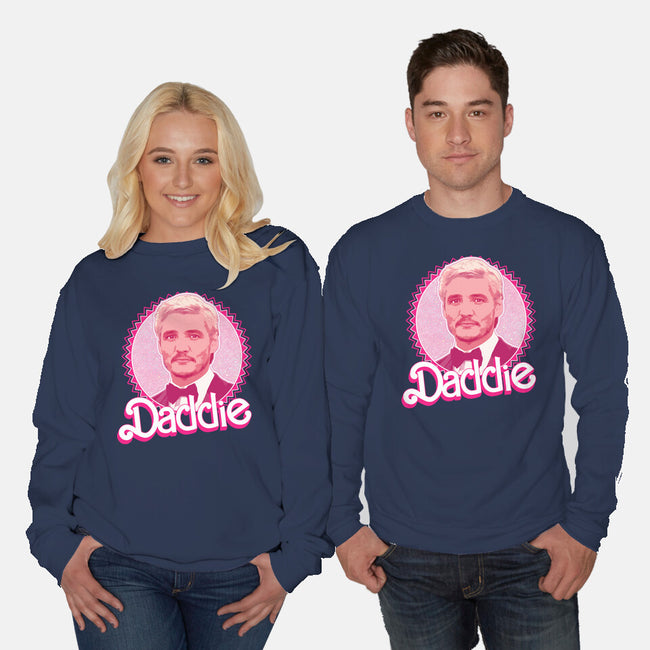 Daddie Kendro-Unisex-Crew Neck-Sweatshirt-rocketman_art