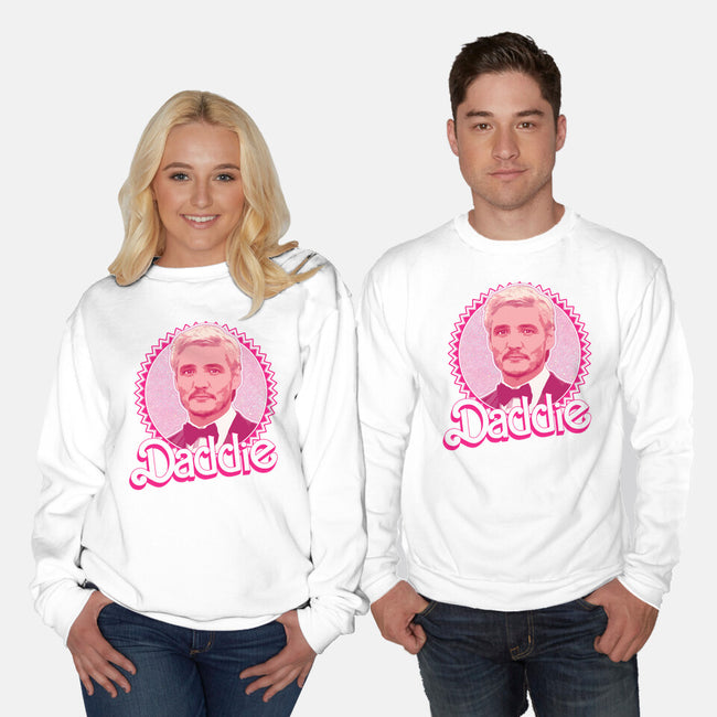 Daddie Kendro-Unisex-Crew Neck-Sweatshirt-rocketman_art