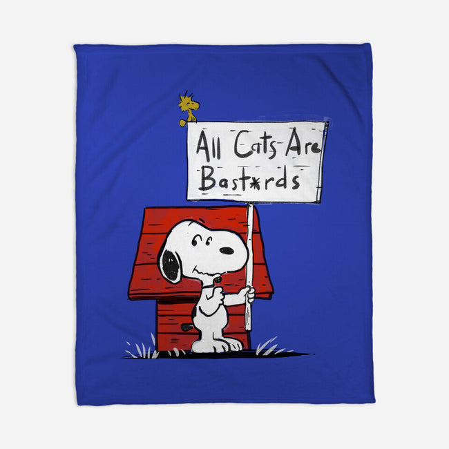All Cats Are-None-Fleece-Blanket-kharmazero