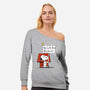 All Cats Are-Womens-Off Shoulder-Sweatshirt-kharmazero