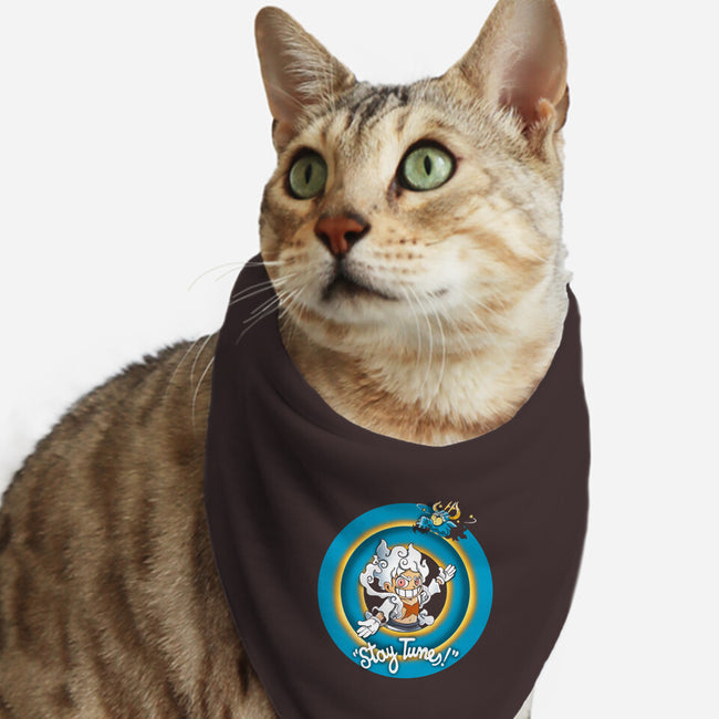 Stay Tunes!-Cat-Bandana-Pet Collar-Vallina84