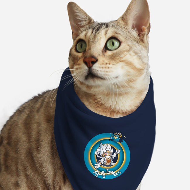 Stay Tunes!-Cat-Bandana-Pet Collar-Vallina84