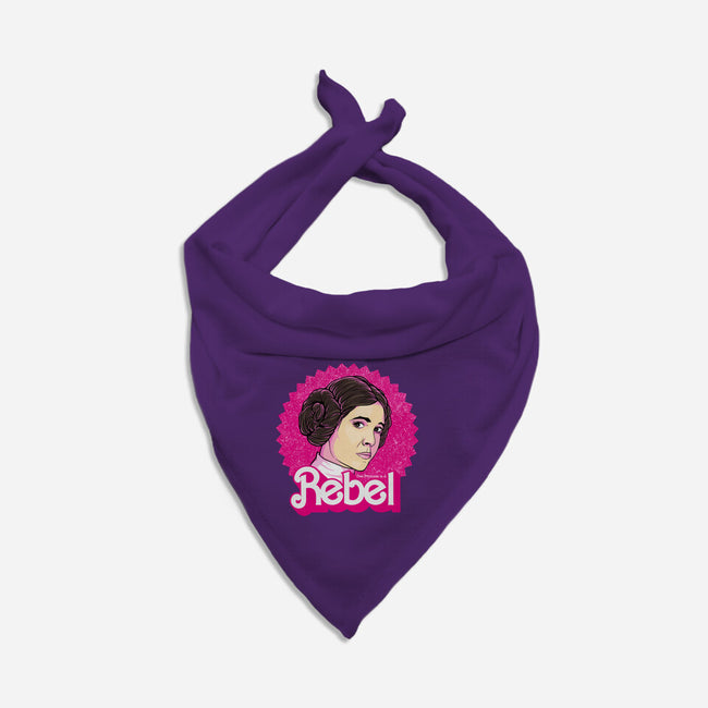 Rebel Princess-Dog-Bandana-Pet Collar-retrodivision