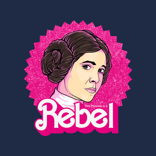 Rebel Princess-Unisex-Basic-Tee-retrodivision