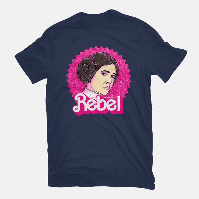 Rebel Princess-Unisex-Basic-Tee-retrodivision