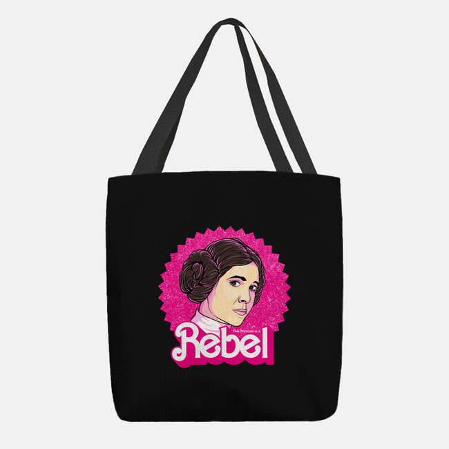 Rebel Princess-None-Basic Tote-Bag-retrodivision